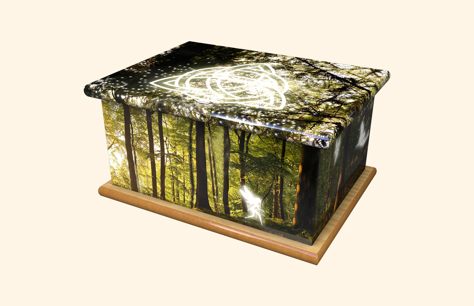 Celtic Dream adult ashes casket